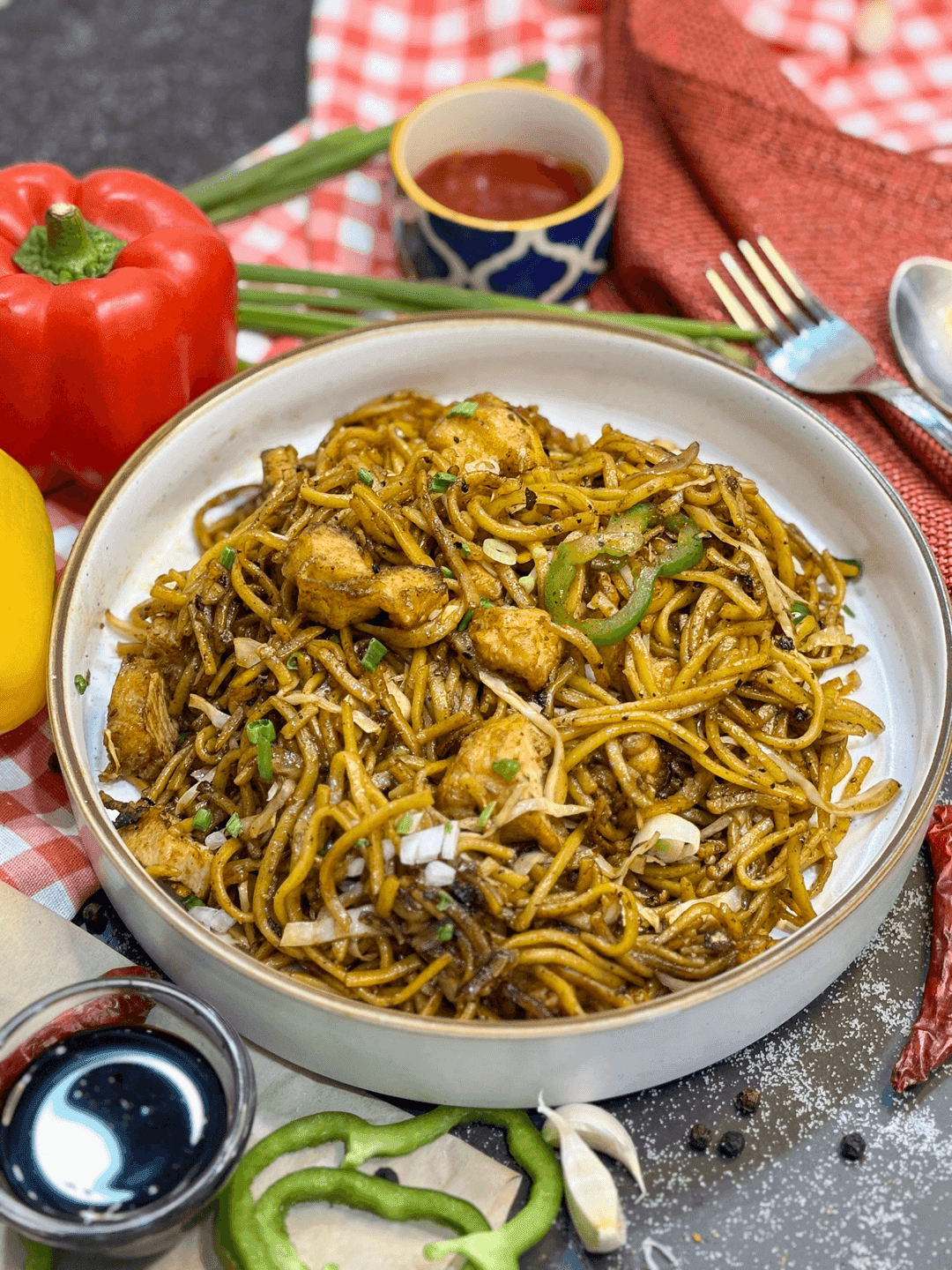 Chicken Hakka Noodles